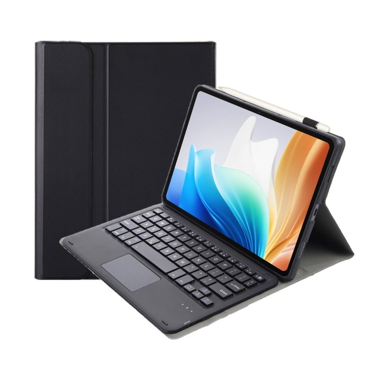 For OnePlus Pad Go / OPPO Pad Air2 / Neo OP14-A TPU Ultra-thin Detachable Bluetooth Keyboard Leather Case with Touchpad(Black) - OPPO Keyboard by PMC TechLife | Online Shopping South Africa | PMC TechLife | Buy Now Pay Later Mobicred