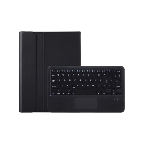 For OnePlus Pad Go / OPPO Pad Air2 / Neo OP14-A TPU Ultra-thin Detachable Bluetooth Keyboard Leather Case with Touchpad(Black)