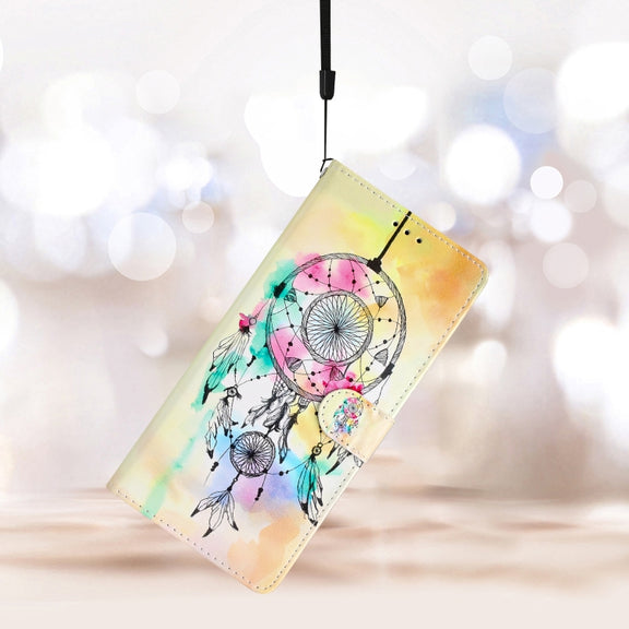 For Ulefone Note 14 Colored Drawing Leather Phone Case(Dream Catcher)