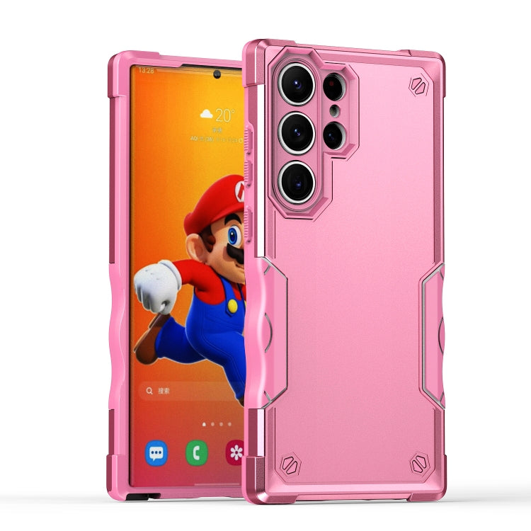 For Samsung Galaxy S24 Ultra 5G Non-slip Shockproof Armor Phone Case(Pink) - Galaxy S24 Ultra 5G Cases by PMC Jewellery | Online Shopping South Africa | PMC Jewellery | Buy Now Pay Later Mobicred