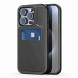 For iPhone 15 Pro Max DUX DUCIS Rafi II Series MagSafe Magnetic Holder RFID Phone Case(Black) - iPhone 15 Pro Max Cases by DUX DUCIS | Online Shopping South Africa | PMC TechLife | Buy Now Pay Later Mobicred