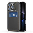 For iPhone 16 Pro Max DUX DUCIS Rafi II Series MagSafe Magnetic Holder RFID Phone Case(Black) - free shipping - PMC Jewellery - Order now!