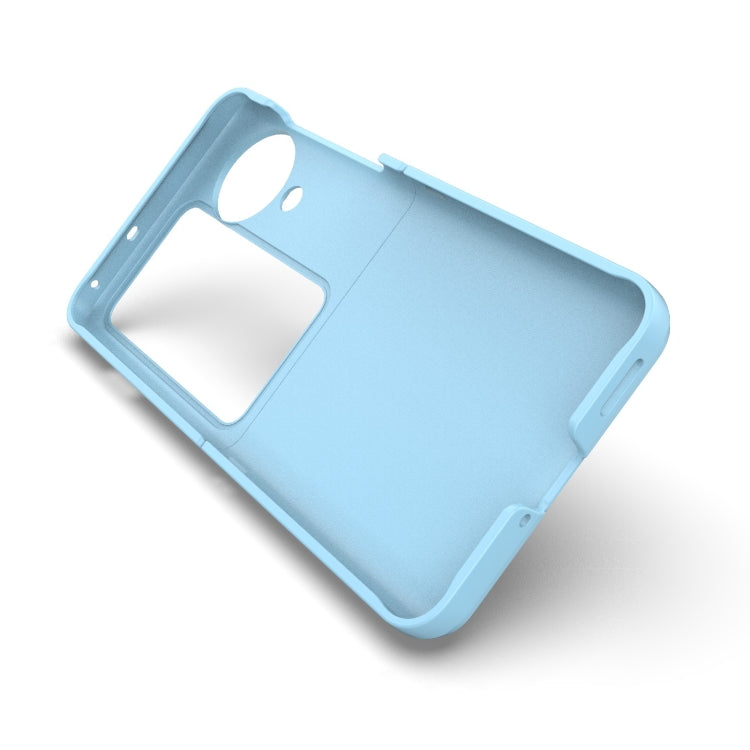 For OPPO Find N3 Flip Magic Shield Fold PC Shockproof Phone Case(Light Blue) - Find N3 Flip Cases by PMC TechLife | Online Shopping South Africa | PMC TechLife | Buy Now Pay Later Mobicred