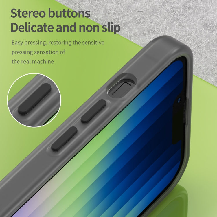 For iPhone 16e MagSafe Frosted Translucent TPU + PC Full Coverage Phone Case(Black) - iPhone 16e Cases by PMC TechLife | Online Shopping South Africa | PMC TechLife | Buy Now Pay Later Mobicred