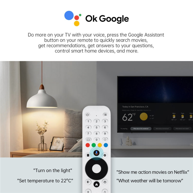MECOOL KM2 Plus Android 11 Dual-band WiFi Smart Voice TV Box 4GB+32GB, AU Plug(White) - free shipping - PMC Jewellery - Order now!