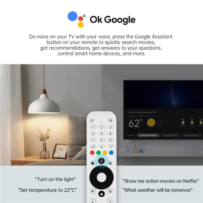 MECOOL KM2 Plus Android 11 Dual-band WiFi Smart Voice TV Box 4GB+32GB, AU Plug(White) - free shipping - PMC Jewellery - Order now!