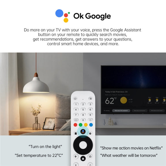 MECOOL KM2 Plus Android 11 Dual-band WiFi Smart Voice TV Box 4GB+32GB, EU Plug(White)