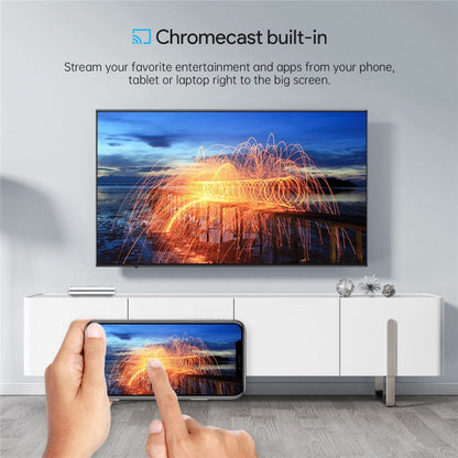 MECOOL KM2 Plus Android 11 Dual-band WiFi Smart Voice TV Box 4GB+32GB, AU Plug(White) - free shipping - PMC Jewellery - Order now!