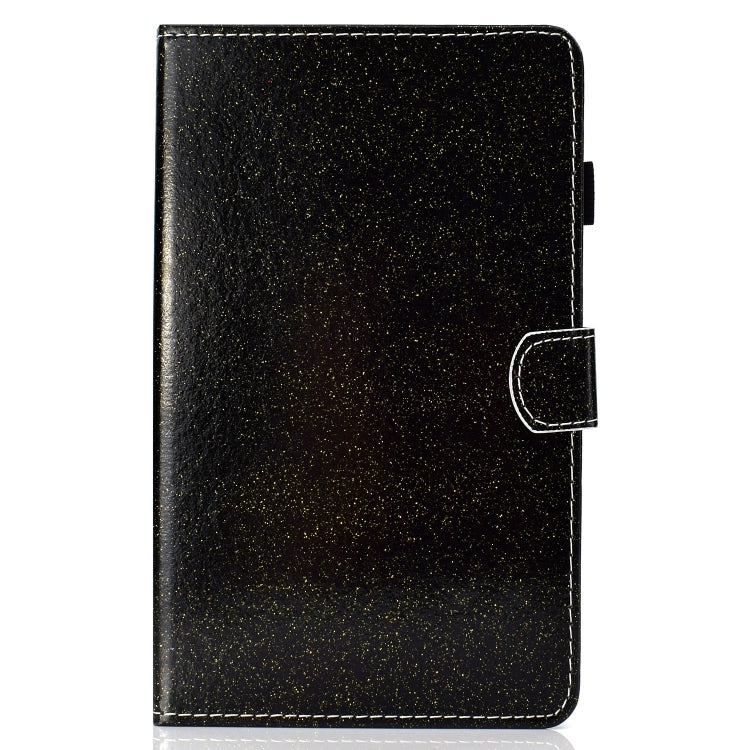 For Lenovo Tab P12 2023 / TB370FU Varnish Glitter Powder Smart Leather Tablet Case(Black) - free shipping - PMC TechLife - Order now!