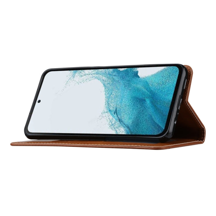 For Samsung Galaxy S25+ 5G Knead Skin Texture Flip Leather Phone Case(Black) - Galaxy S25+ 5G Cases by PMC Jewellery | Online Shopping South Africa | PMC Jewellery | Buy Now Pay Later Mobicred