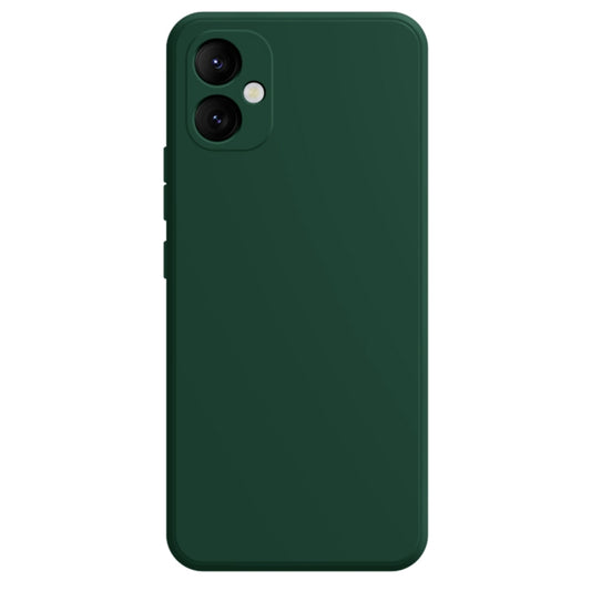 For Samsung Galaxy A05 Imitation Liquid Silicone Phone Case(Dark Green) - Galaxy Phone Cases by PMC Jewellery | Online Shopping South Africa | PMC Jewellery | Buy Now Pay Later Mobicred
