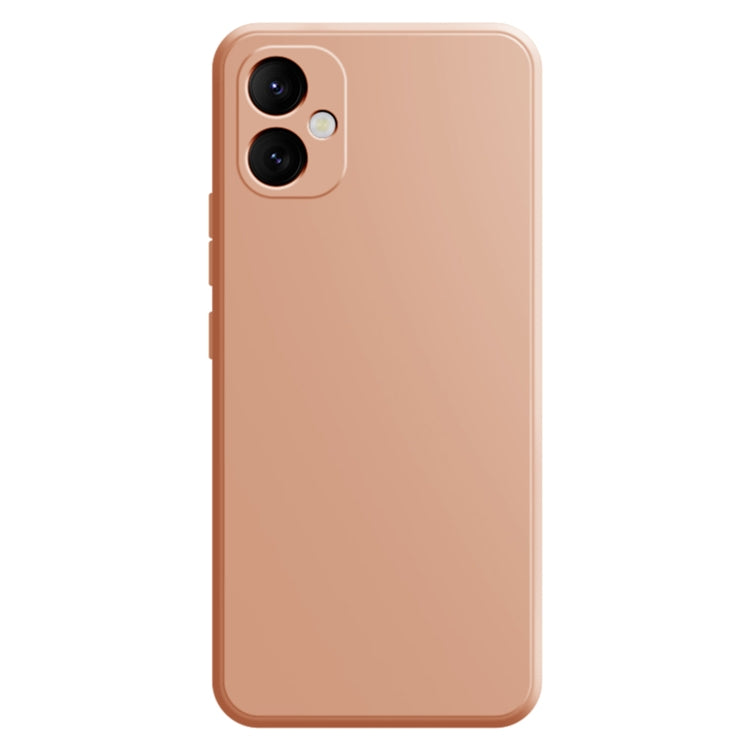 For Samsung Galaxy A05 Imitation Liquid Silicone Phone Case(Pink) - Galaxy Phone Cases by PMC TechLife | Online Shopping South Africa | PMC TechLife