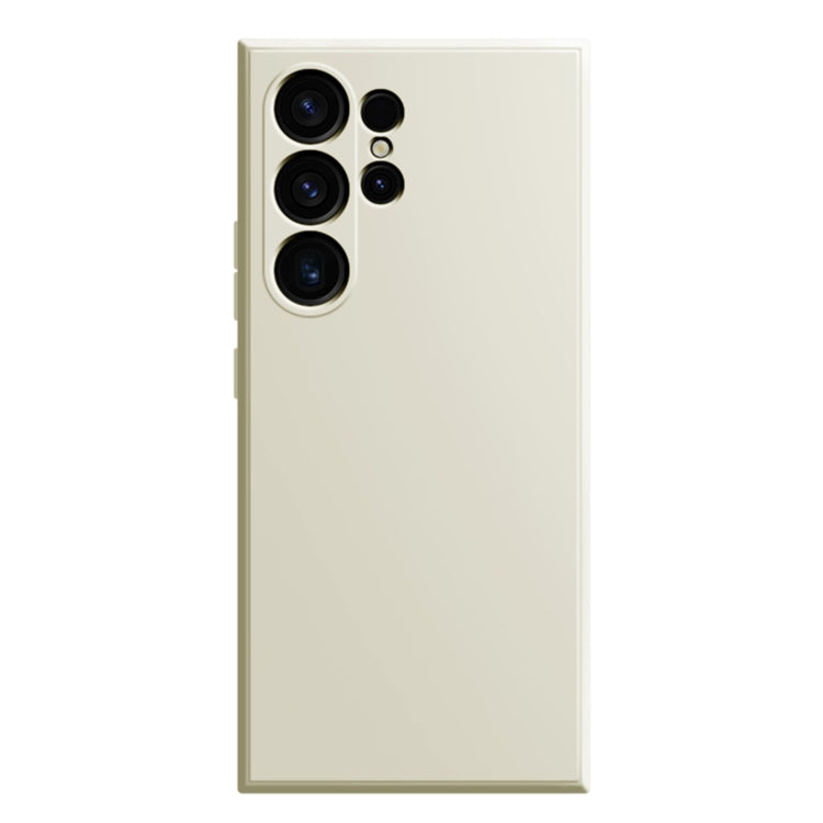 For Samsung Galaxy S24 Ultra 5G Imitation Liquid Silicone Phone Case(White) - Galaxy S24 Ultra 5G Cases by PMC TechLife | Online Shopping South Africa | PMC TechLife