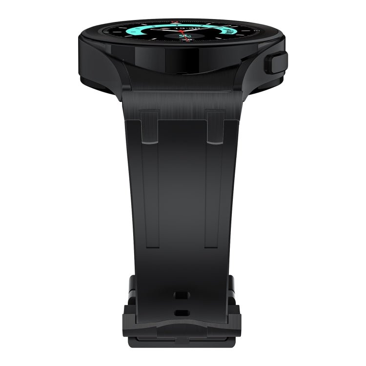 For Samsung Galaxy Watch 4 / 5 / 6 AP Series Liquid Silicone Watch Band(Black) - free shipping - PMC TechLife - Order now!