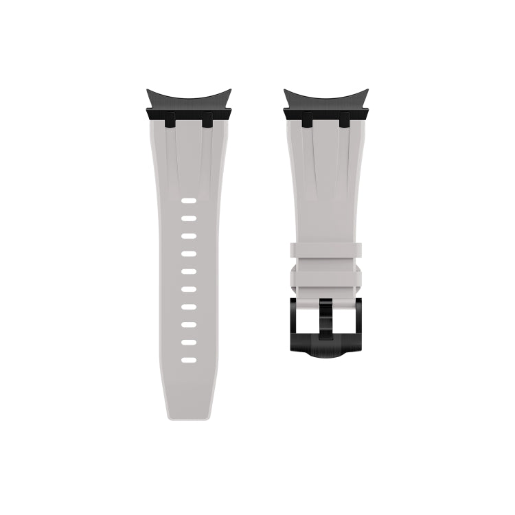For Samsung Galaxy watch 4 / 5 / 6 AP Series Liquid Silicone Watch Band(Black Starlight) - Watch Bands by PMC TechLife | Online Shopping South Africa | PMC TechLife