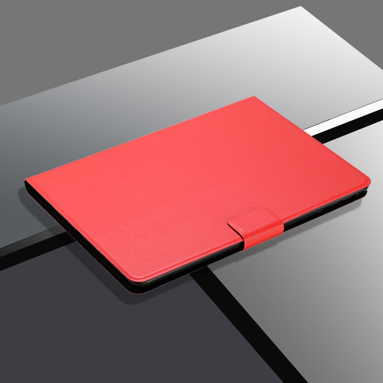 For Lenovo Tab M11/ Xiaoxin Pad 11 2024 Pure Color Smart Leather Tablet Case(Red)