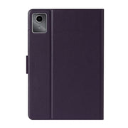 For Lenovo Tab M11/ Xiaoxin Pad 11 2024 Pure Color Smart Leather Tablet Case(Purple)