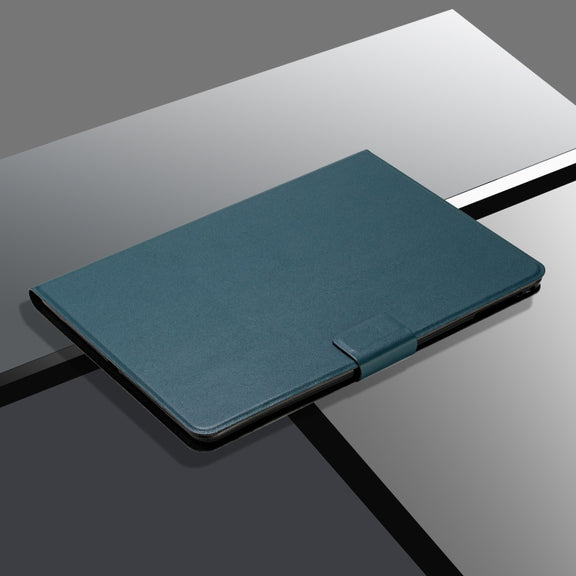 For Lenovo Tab M11/ Xiaoxin Pad 11 2024 Pure Color Smart Leather Tablet Case(Deep Green)