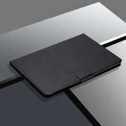 For Lenovo Tab M11/ Xiaoxin Pad 11 2024 Pure Color Smart Leather Tablet Case(Black)