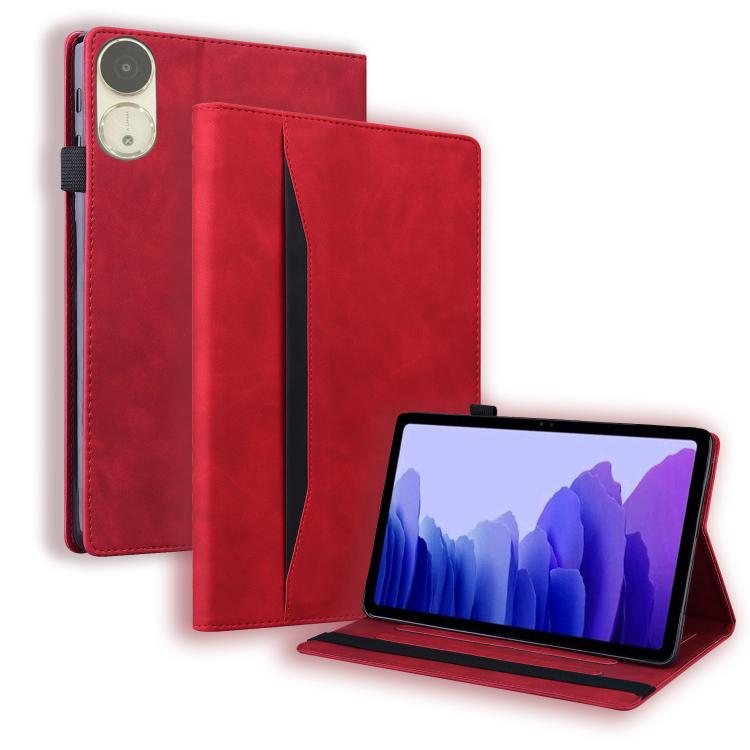 For Honor Pad V9 Splicing Shockproof Leather Tablet Case(Red) - Honor by PMC TechLife | Online Shopping South Africa | PMC TechLife | Buy Now Pay Later Mobicred