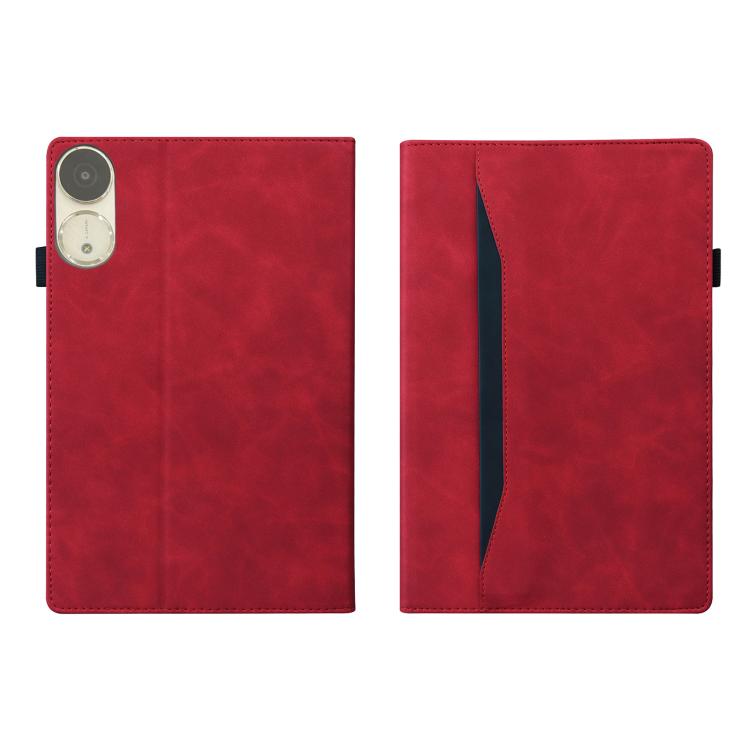 For Honor Pad V9 Splicing Shockproof Leather Tablet Case(Red) - Honor by PMC TechLife | Online Shopping South Africa | PMC TechLife | Buy Now Pay Later Mobicred
