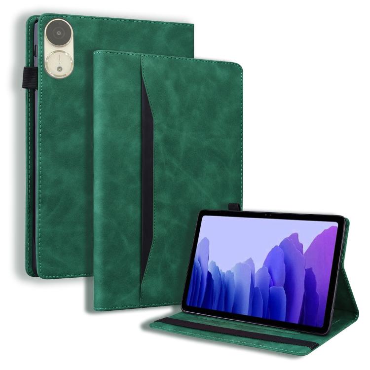 For Honor Pad V9 Splicing Shockproof Leather Tablet Case(Green) - Honor by PMC TechLife | Online Shopping South Africa | PMC TechLife | Buy Now Pay Later Mobicred
