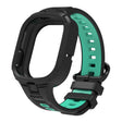 For Honor Watch 4 Two Color Integrated TPU Watch Band(Black Green) - free shipping - PMc TechLife - Order now!