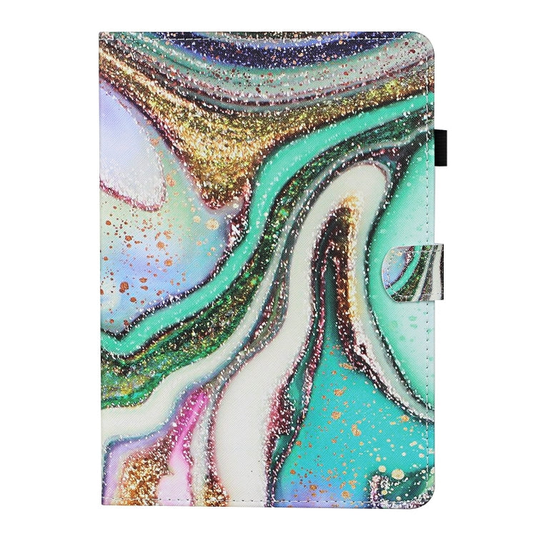 For Lenovo Tab M11/ Xiaoxin Pad 11 2024 Coloured Drawing Stitching Smart Leather Tablet Case(Colored Sand) - Lenovo by PMC Jewellery | Online Shopping South Africa | PMC Jewellery | Buy Now Pay Later Mobicred
