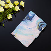 For Lenovo Tab M11/ Xiaoxin Pad 11 2024 Coloured Drawing Stitching Smart Leather Tablet Case(Quicksand)