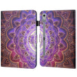 For Lenovo Tab P12 2023 / TB370FU Coloured Drawing Stitching Smart Leather Tablet Case(Mandala Flower) - Lenovo by PMC TechLife | Online Shopping South Africa | PMC TechLife | Buy Now Pay Later Mobicred