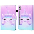 For Lenovo Tab P12 2023 / TB370FU Coloured Drawing Stitching Smart Leather Tablet Case(Unicorn) - Lenovo by PMC TechLife | Online Shopping South Africa | PMC TechLife | Buy Now Pay Later Mobicred