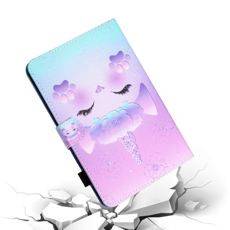 For Lenovo Tab P12 2023 / TB370FU Coloured Drawing Stitching Smart Leather Tablet Case(Unicorn)