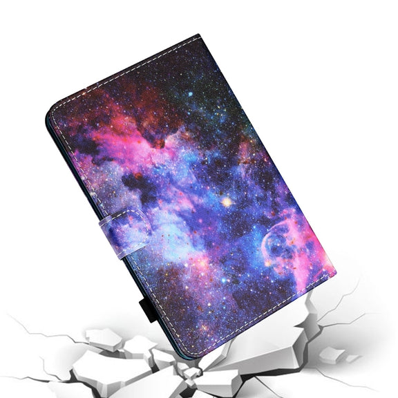 For Lenovo Tab P12 2023 / TB370FU Coloured Drawing Stitching Smart Leather Tablet Case(Starry Sky)