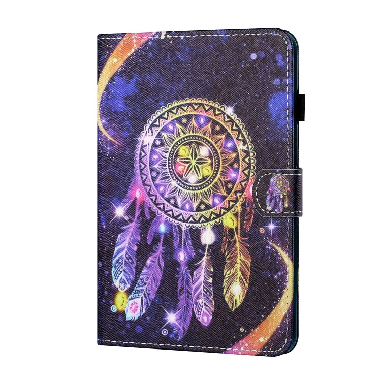 For Lenovo Tab P12 2023 / TB370FU Coloured Drawing Stitching Smart Leather Tablet Case(Starry Sky Wind Chime)