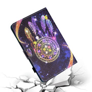 For Lenovo Tab P12 2023 / TB370FU Coloured Drawing Stitching Smart Leather Tablet Case(Starry Sky Wind Chime)