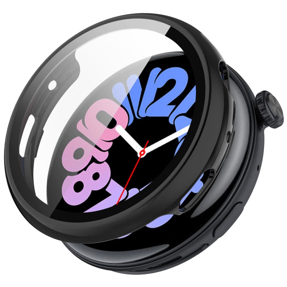 For vivo Watch 3 PC + Tempered Glass Film Integrated Watch Case(Black)