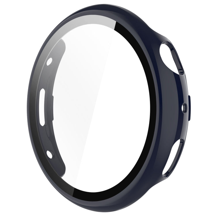 For vivo Watch 3 PC + Tempered Glass Film Integrated Watch Case(Ink Blue) - Watch Case by PMC TechLife | Online Shopping South Africa | PMC TechLife | Buy Now Pay Later Mobicred
