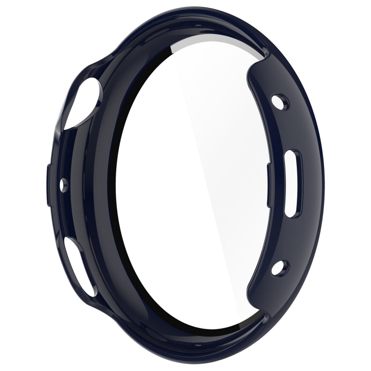 For vivo Watch 3 PC + Tempered Glass Film Integrated Watch Case(Ink Blue) - Watch Case by PMC TechLife | Online Shopping South Africa | PMC TechLife | Buy Now Pay Later Mobicred
