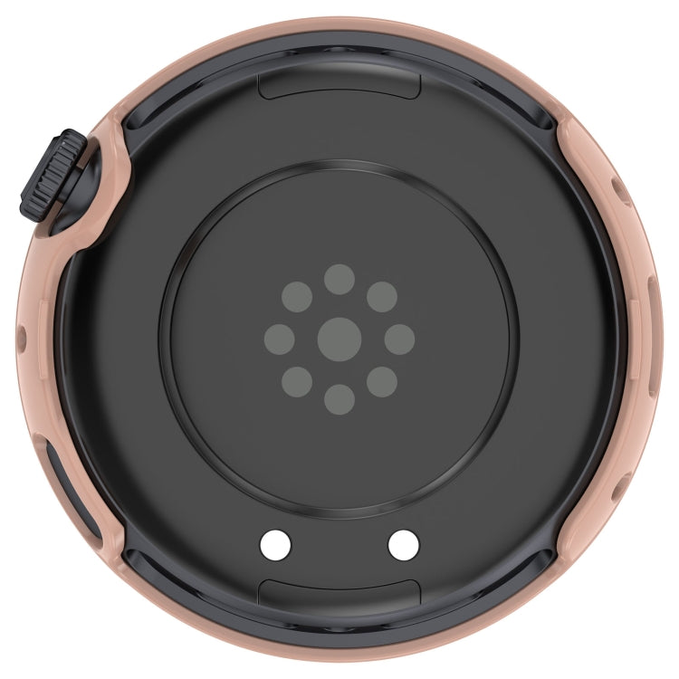 For vivo Watch 3 PC + Tempered Glass Film Integrated Watch Case(Pink) - Watch Case by PMC TechLife | Online Shopping South Africa | PMC TechLife | Buy Now Pay Later Mobicred