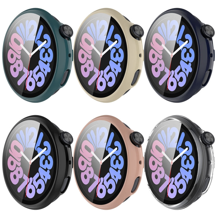 For vivo Watch 3 PC + Tempered Glass Film Integrated Watch Case(Black)