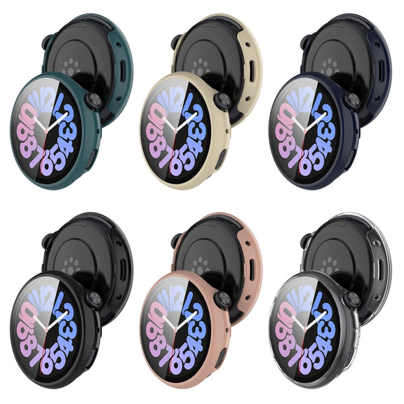 For vivo Watch 3 PC + Tempered Glass Film Integrated Watch Case(Black)