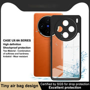 For vivo X100 5G imak UX-9A Series Four-corner Airbag Shockproof Phone Case