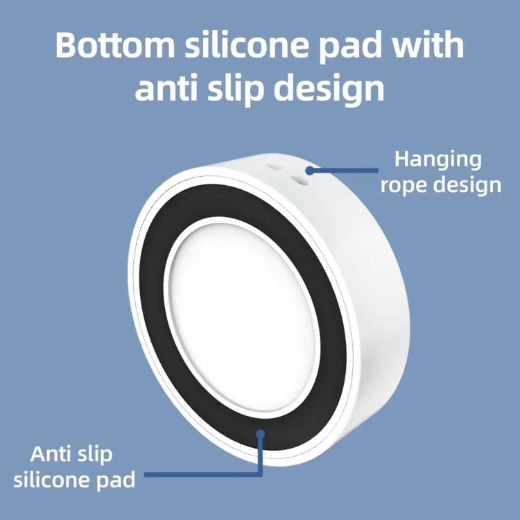 For Apple Watch Series Portable Smart Watch Magnetic Wireless Charger(White) - Charger / Holder by PMC TechLife | Online Shopping South Africa | PMC TechLife