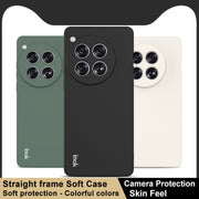 For OnePlus 12 5G imak UC-4 Series Straight Edge TPU Phone Case(Black)