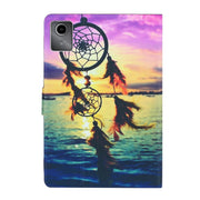 For Lenovo Tab M11/ Xiaoxin Pad 11 2024 Voltage Coloured Drawing Smart Leather Tablet Case(Dreamcatcher)