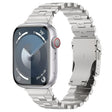For Apple Watch Series 2 38mm Butterfly Type Titanium Steel Watch Band(Silver) - Watch Bands by PMC TechLife | Online Shopping South Africa | PMC TechLife