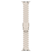 For Apple Watch Series 2 38mm Butterfly Type Titanium Steel Watch Band(Silver)