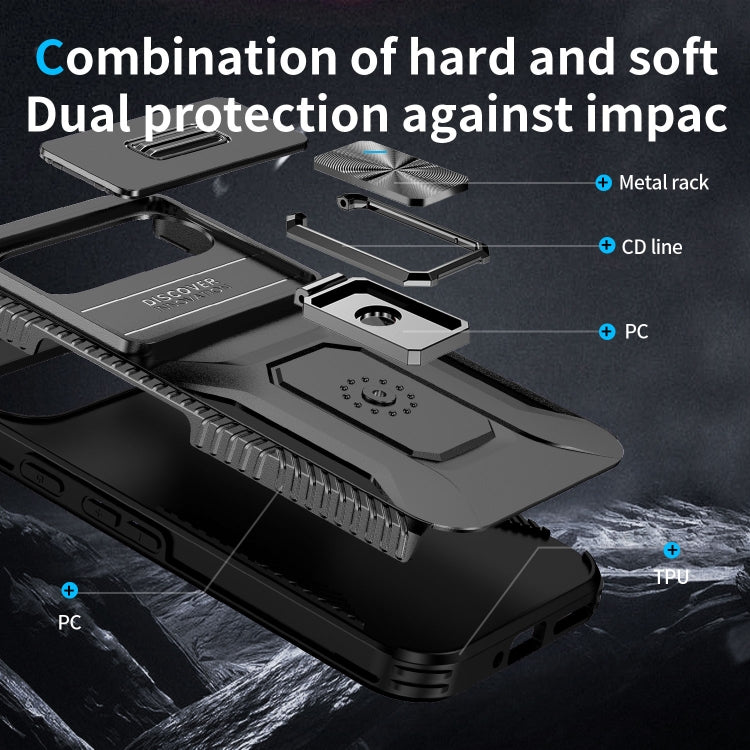 For Google Pixel 9 Pro XL Sliding Camshield Holder Phone Case(Black) - Google Cases by PMC TechLife | Online Shopping South Africa | PMC TechLife | Buy Now Pay Later Mobicred