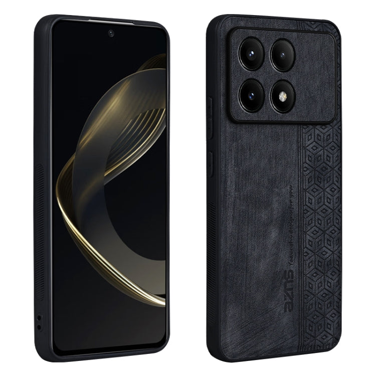 For Xiaomi Redmi K70 Pro AZNS 3D Embossed Skin Feel Phone Case(Black) - Xiaomi Cases by AZNS | Online Shopping South Africa | PMC Jewellery | Buy Now Pay Later Mobicred