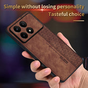 For Xiaomi Redmi K70 AZNS 3D Embossed Skin Feel Phone Case(Sapphire Blue)